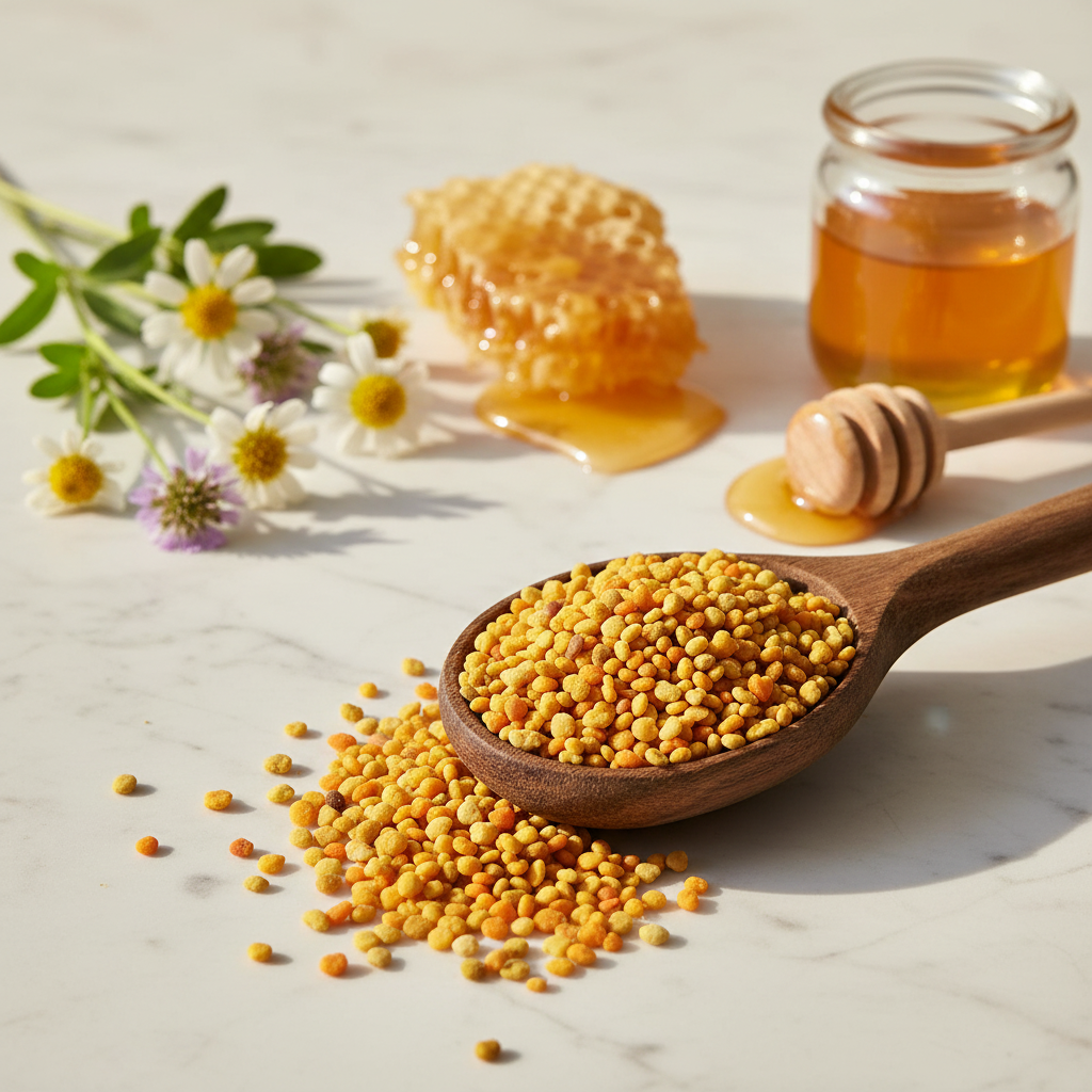 Polen cuchara de madera